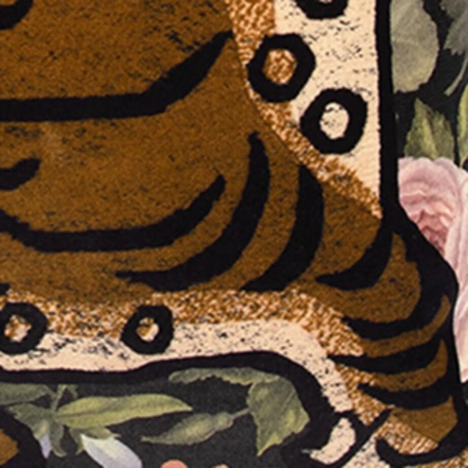House of Hackney Velvet Floral Saber Cushion 3