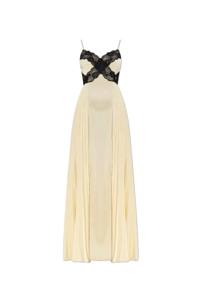 Self Portrait Self-Portrait Satin Lace Maxi Dress 1