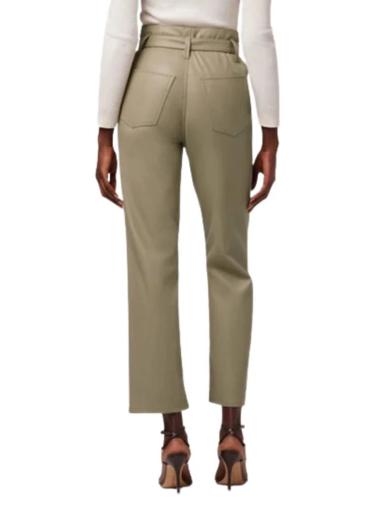 Hudson Remi High Rise Paper Bag Ankle Pants In Chinchilla 2
