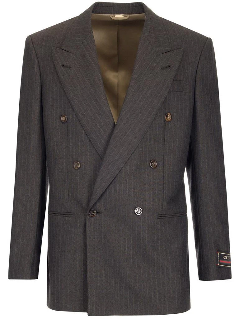 Gucci Gucci Houndstooth Stripe Jacket 1