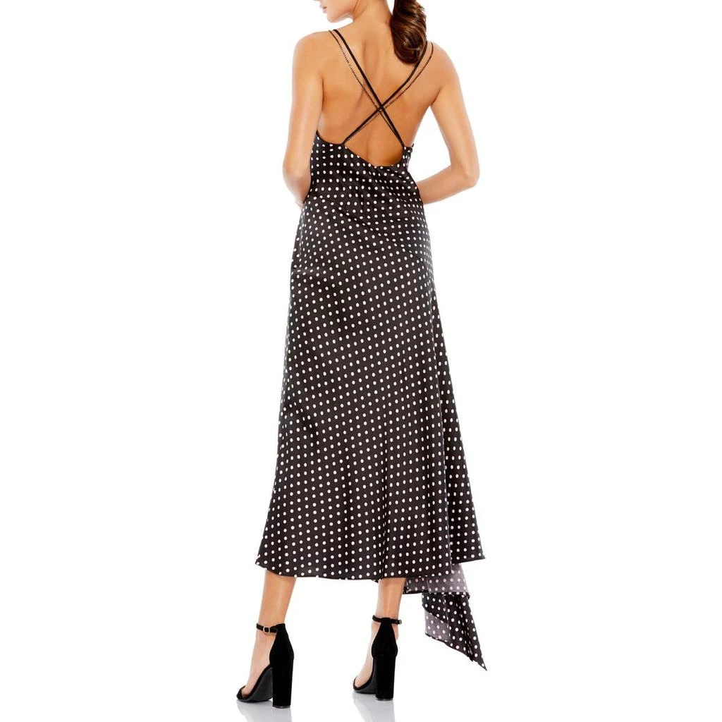 Mac Duggal Womens Asymmetric Long Slip Dress 3