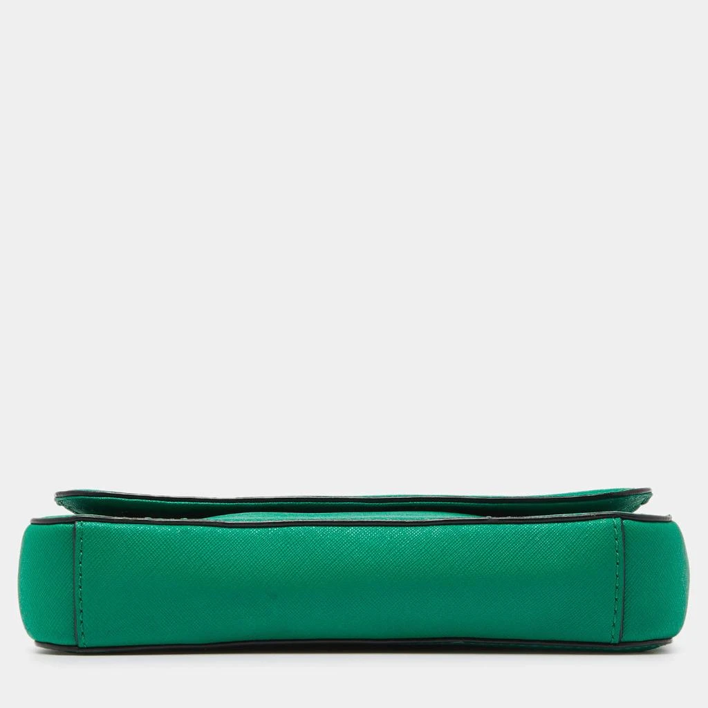 DKNY DKNY Green Leather Bryant Flap Crossbody Bag 6