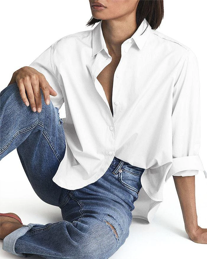 REISS Jenny Cotton Shirt 4