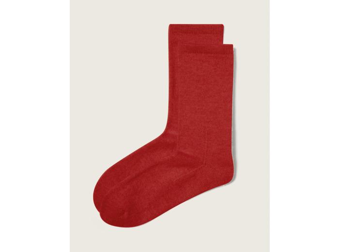 Eric Bompard Chaussettes basses - Accessoire - ROUGE CRANBERRY