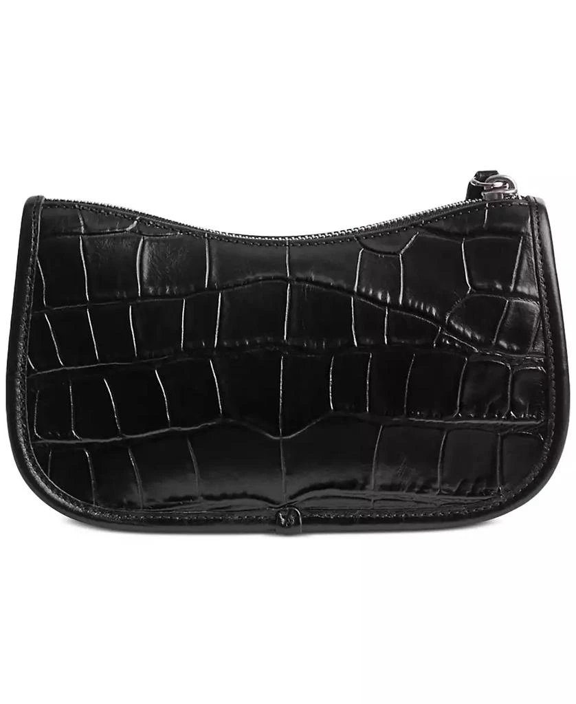 Coach Embossed Croc Leather Swinger 20 Shoulder Bag 4