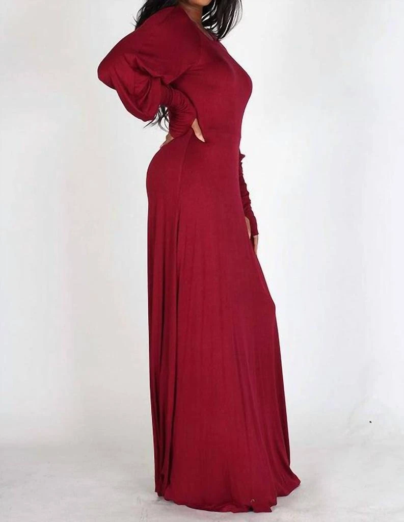 Namatt Design Namatt Design - Lady In Red Maxi Dress 4