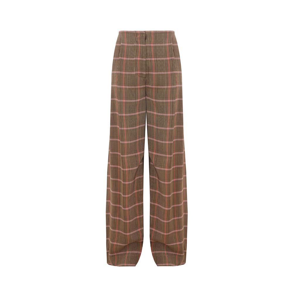 Lardini Lardini Elegant  Viscose Pants for Sophisticated Women's Style