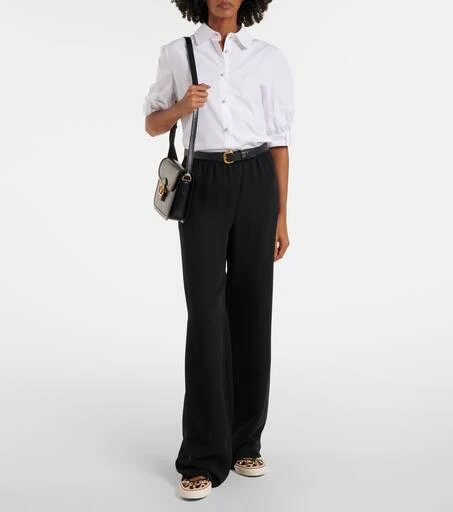 Valentino Dollyboard embellished calf hair sneakers 3