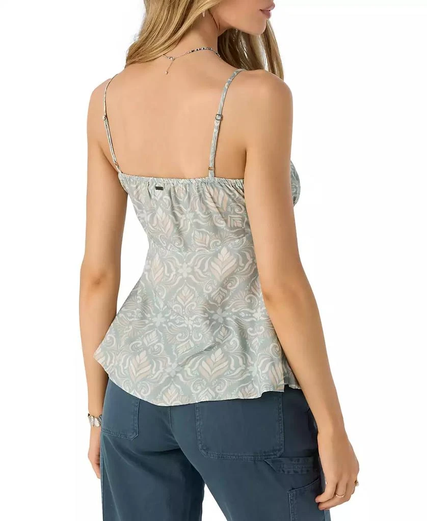O'Neill Juniors' Mei Empire-Waist Button-Front Top 2