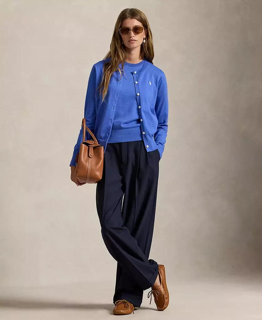 Ralph Lauren Women's Crewneck Button-Up Cardigan 5