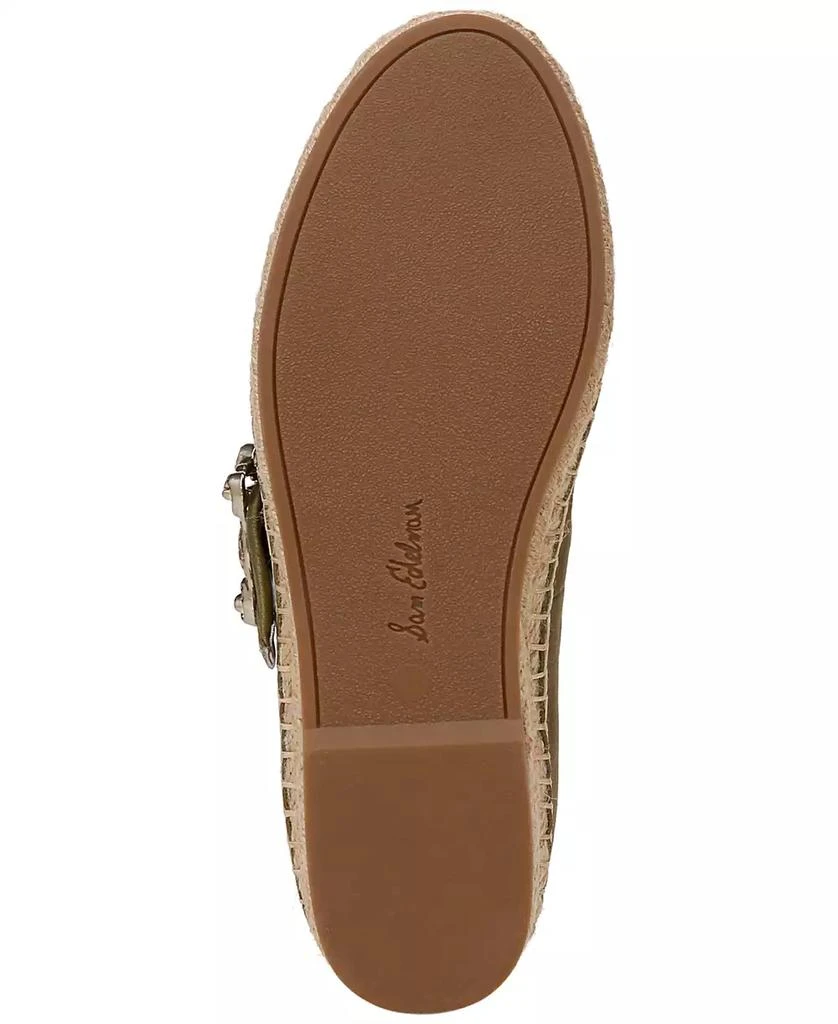Sam Edelman Women's Maddy Mary Jane Espadrille Flats 5