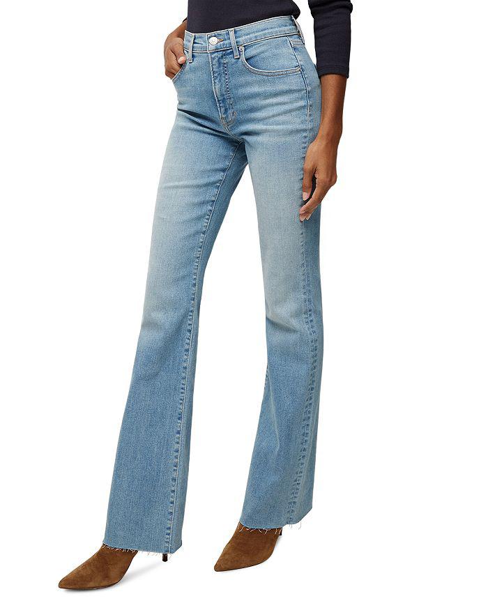 Veronica Beard Cameron High Rise Bootcut Jeans in Nova