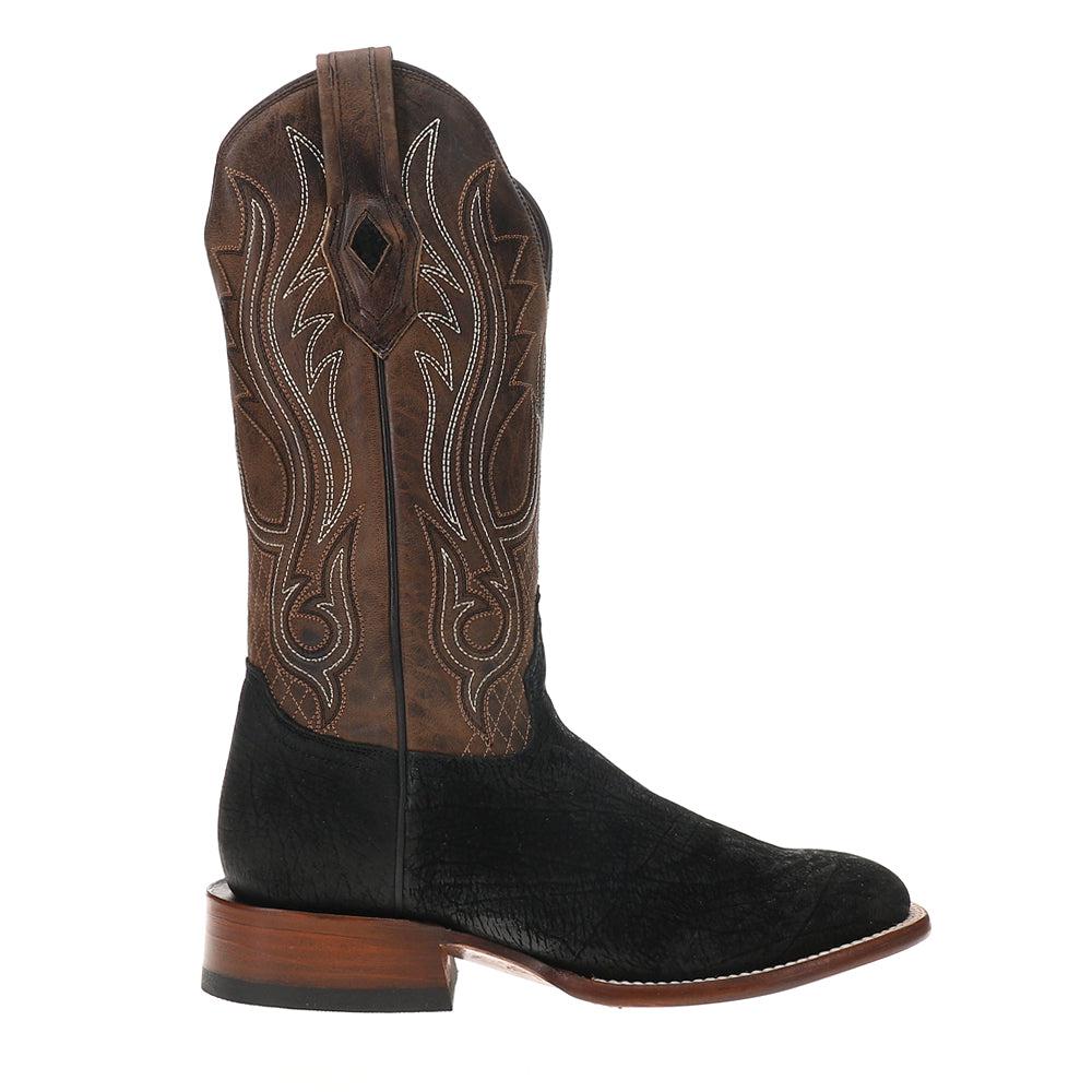 STETSON River Horse Round Toe Cowboy Boots