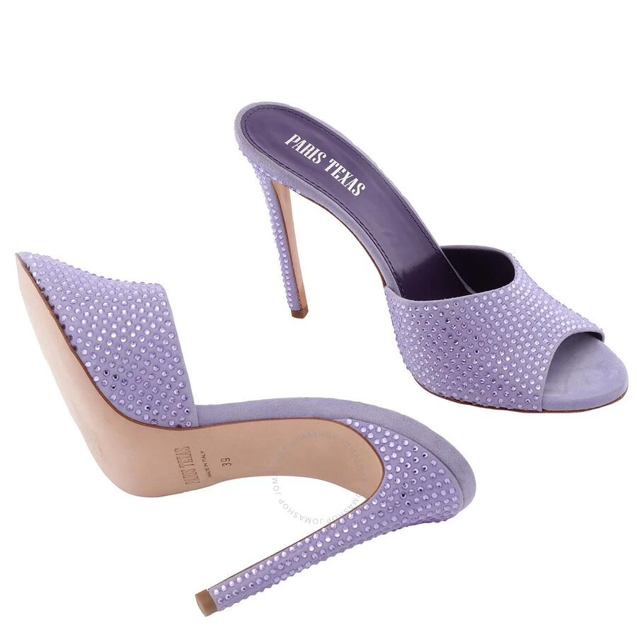 Paris Texas Paris Texas Ladies Light Amethyst Hollywood 75 Mules, Brand Size 35 ( US Size 5 ) 2