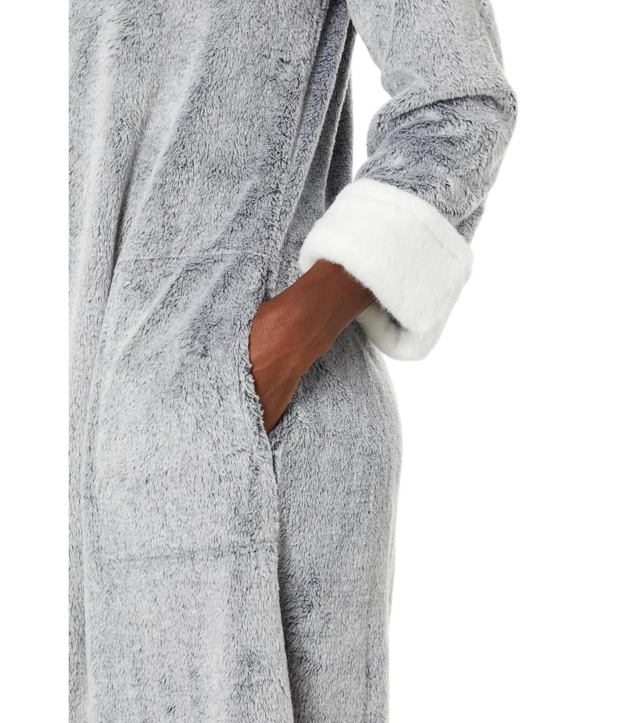 Natori Frosted Cashmere Fleece Zip Robe 3
