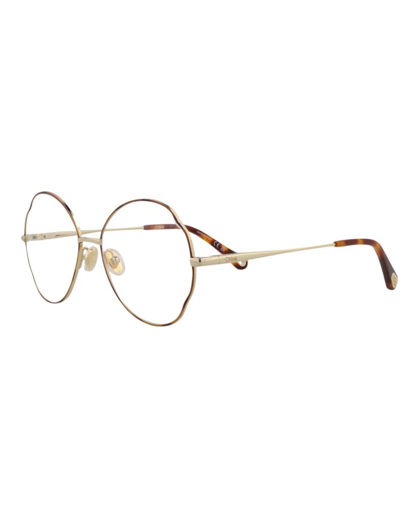 Chloé Round-Frame Metal Optical Frames