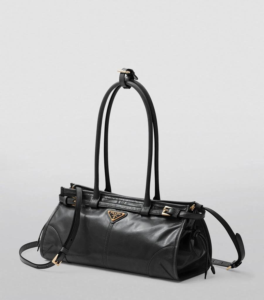 Prada Medium Leather Bonnie Top-Handle Bag 5