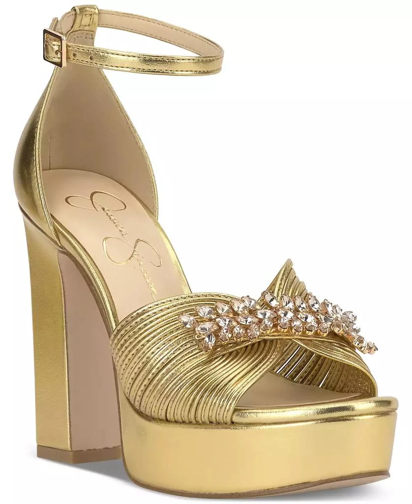 Jessica Simpson Women's Anissia Strappy Platform Sandals 1
