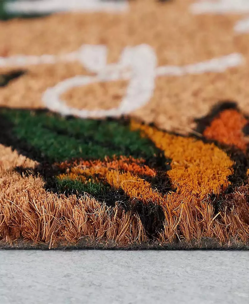 VCNY Home Happy Fall Y'all Sunflower Coir Outdoor Doormat 4