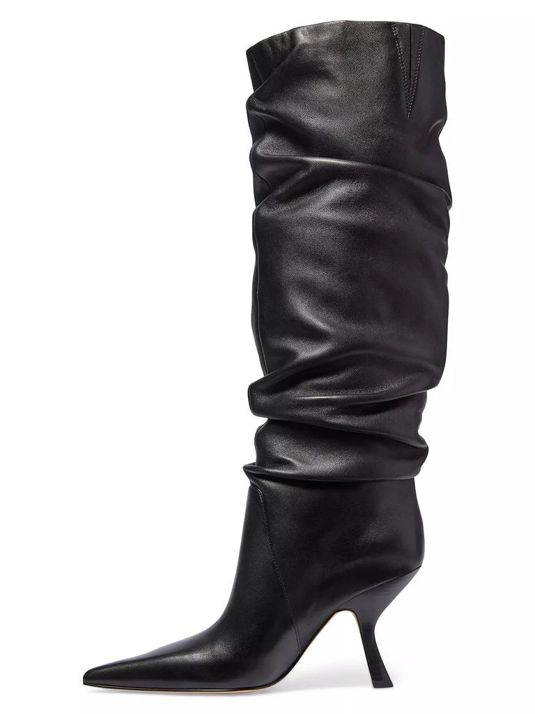 Michael Kors Luna Leather Slouchy Boots 3