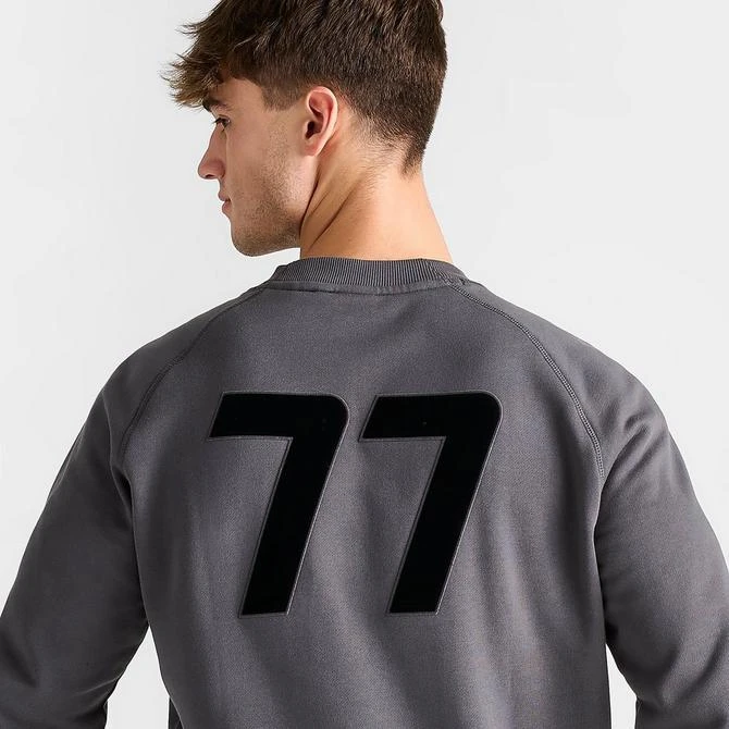 Hugo Boss Men's Hugo Boss Moto Reflective Crewneck Sweatshirt 6