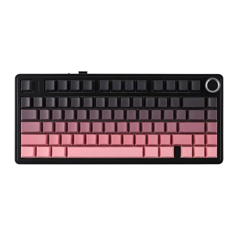 AULA F75 Pro Wireless Mechanical Gaming Keyboard with Gasket Mount, RGB Lighting, Customized 75% Layout, and Side-Engraved PBT Keycaps - Leobog Reaper