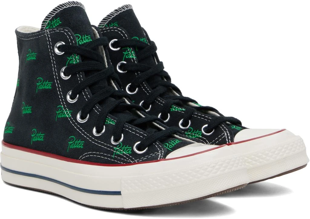 Converse Black Patta Edition Chuck 70 High Top Sneakers 4