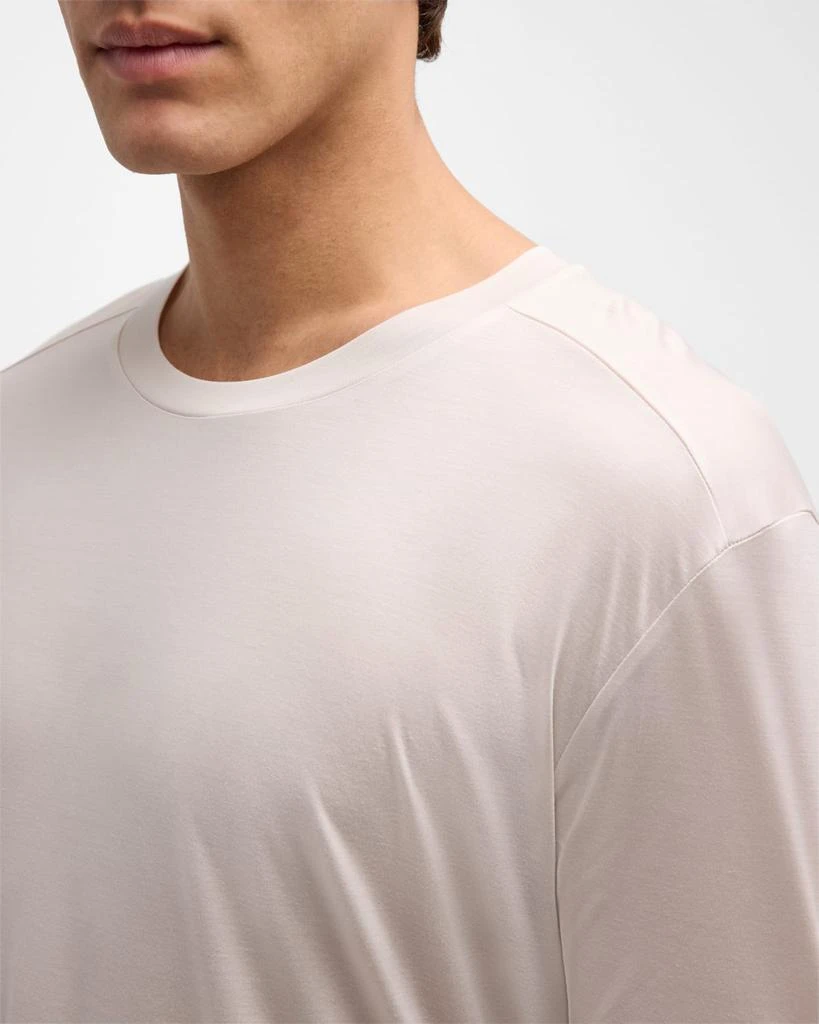 Zimmerli Men's Lyocell Short-Sleeve Crewneck T-Shirt 7