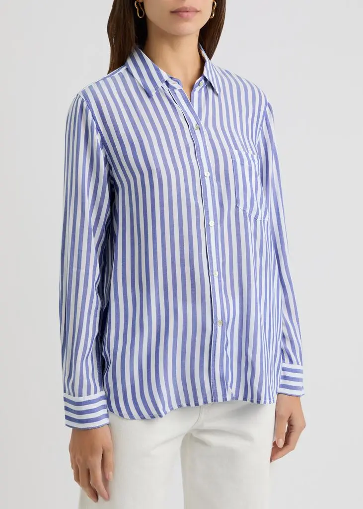 Rails Wren striped woven shirt 2