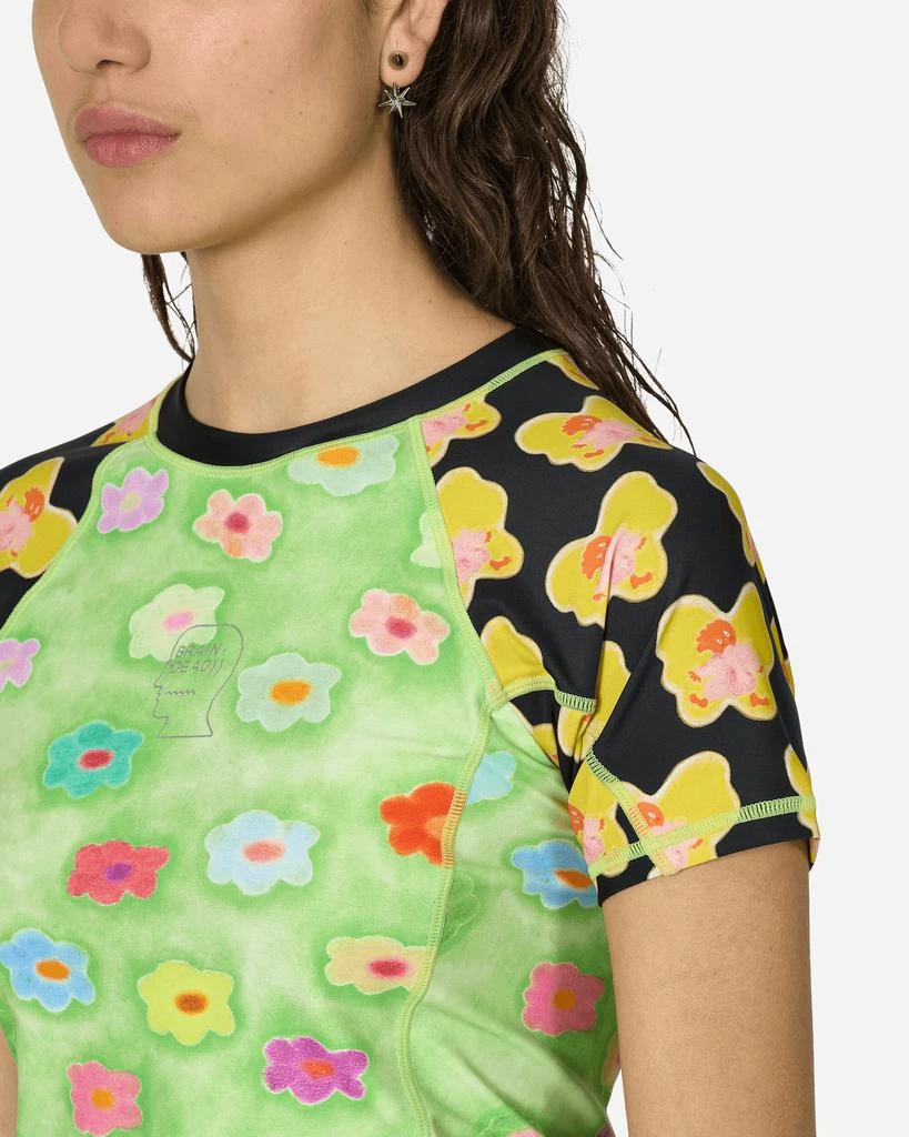 Brain Dead Klug Rash Gaurd T-Shirt Green 5