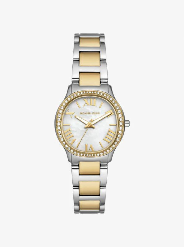 undefined Mini Sage Pavé Two-Tone Watch 1