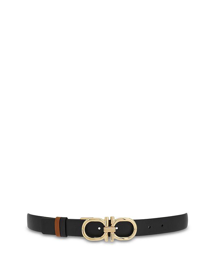 Salvatore Ferragamo Women's Donna Gancini Reversible Leather Belt
