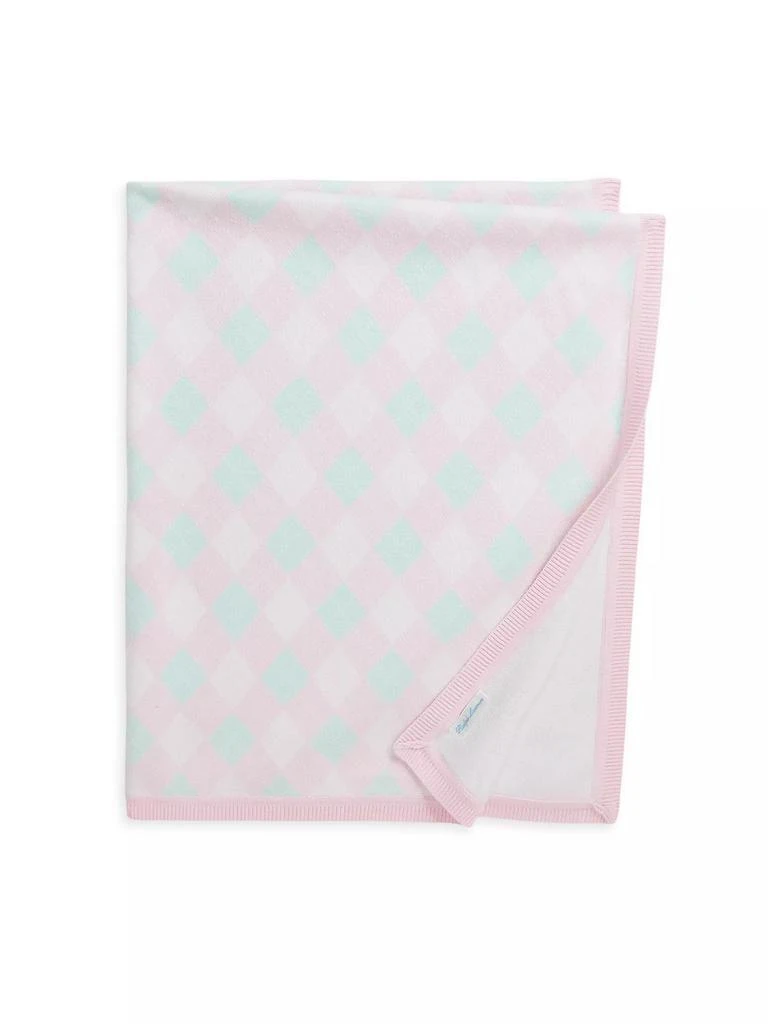 Ralph Lauren Cotton Argyle Blanket 1