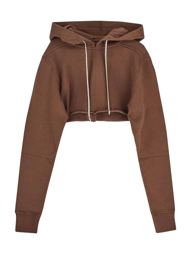 Rick Owens Drkshdw Cropped Hoodie 1