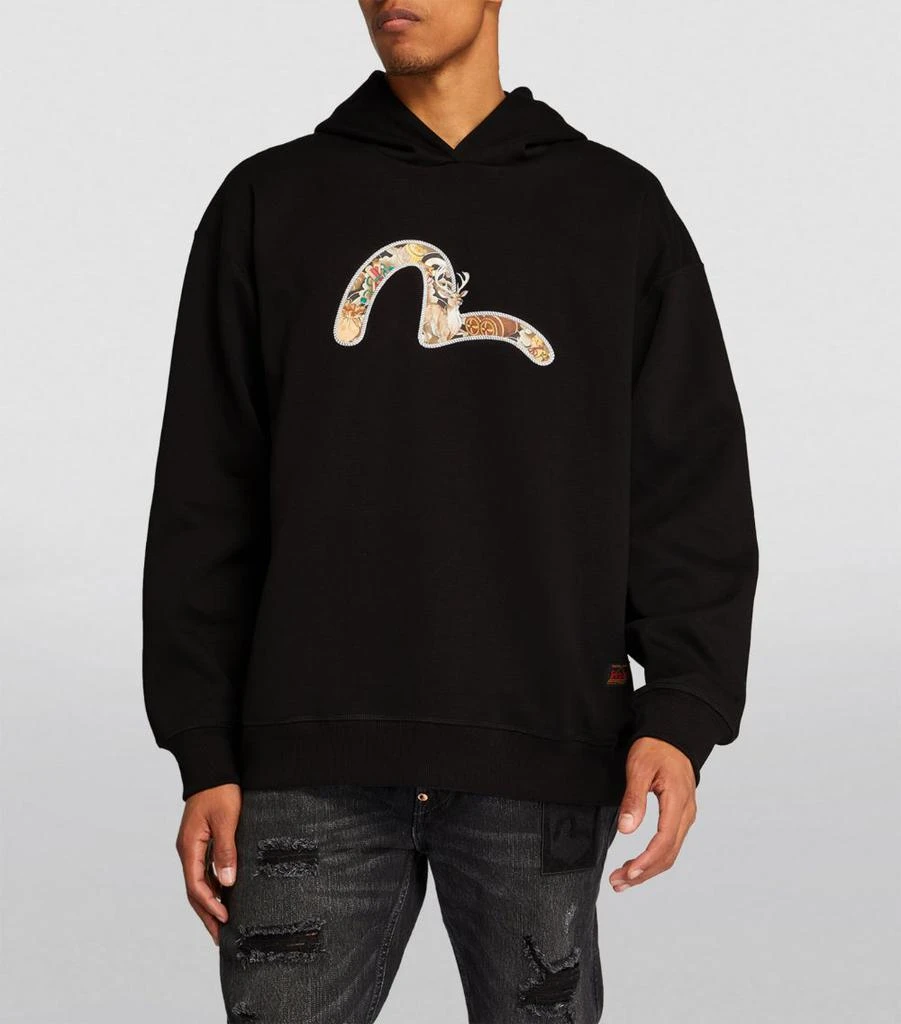 EVISU Embroidered Seagull Hoodie 3