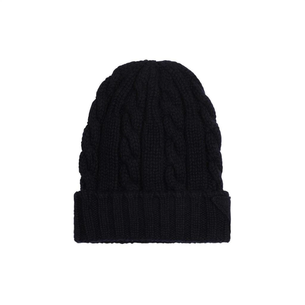 Prada Prada Turn-Up Brim Knitted Beanie 2
