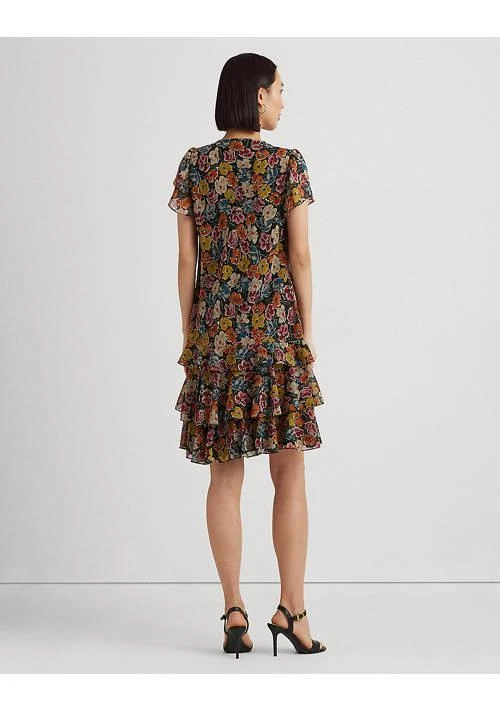 Ralph Lauren Ralph Lauren Floral Georgette Drop Waist Dress 2