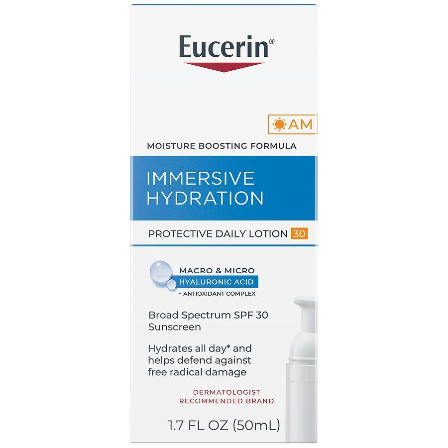 Eucerin Immersive Hydration Daily Lotion SPF 30 Unscented