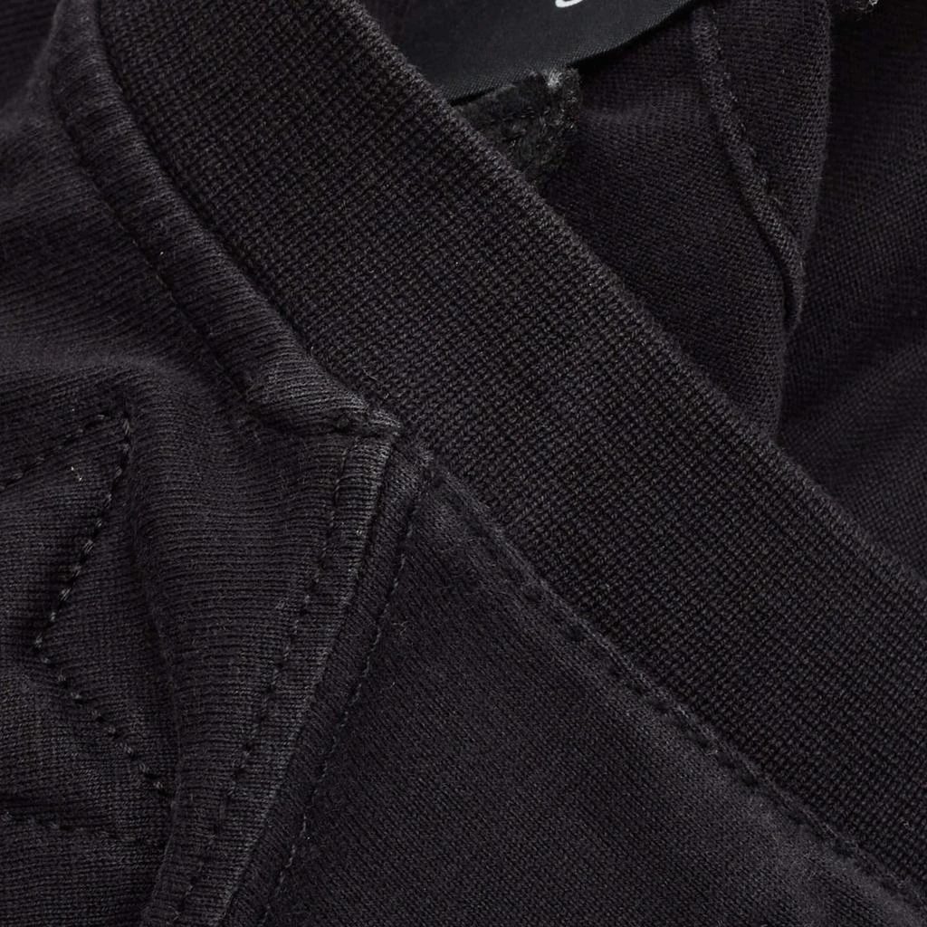 Givenchy Givenchy Black Cotton Star Quilt Detail T-Shirt L 5
