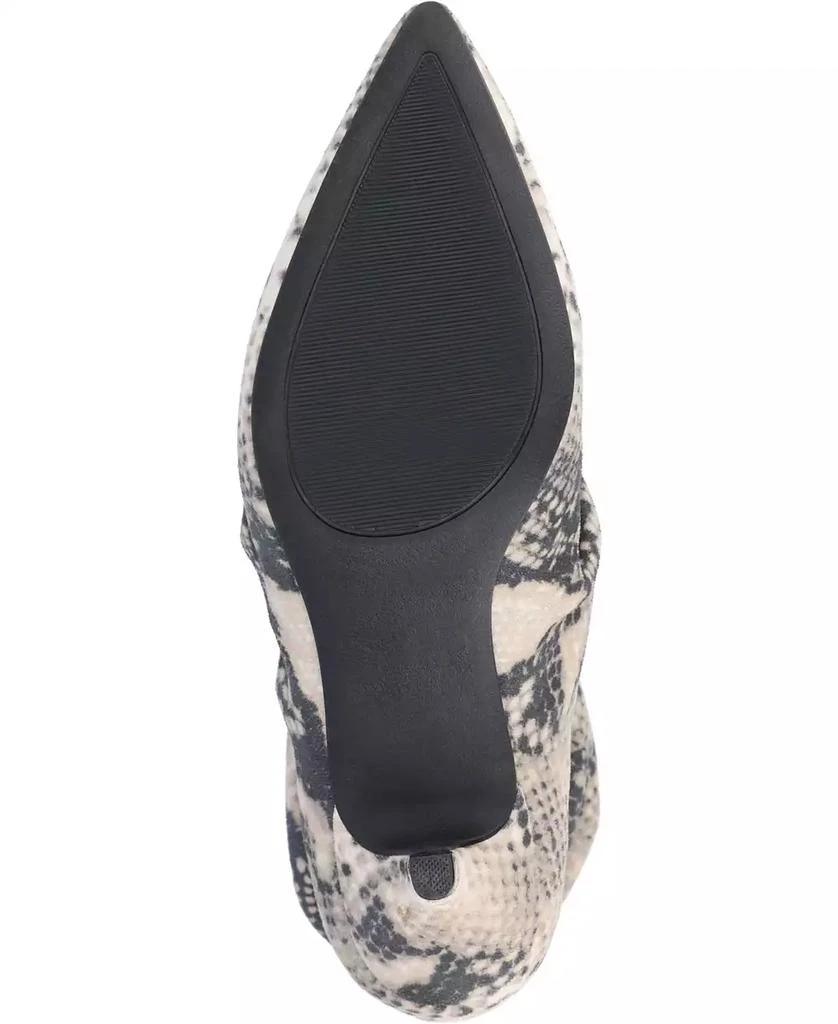 Journee Collection Women's Jo Slouchy Kitten Heel Dress Booties 5