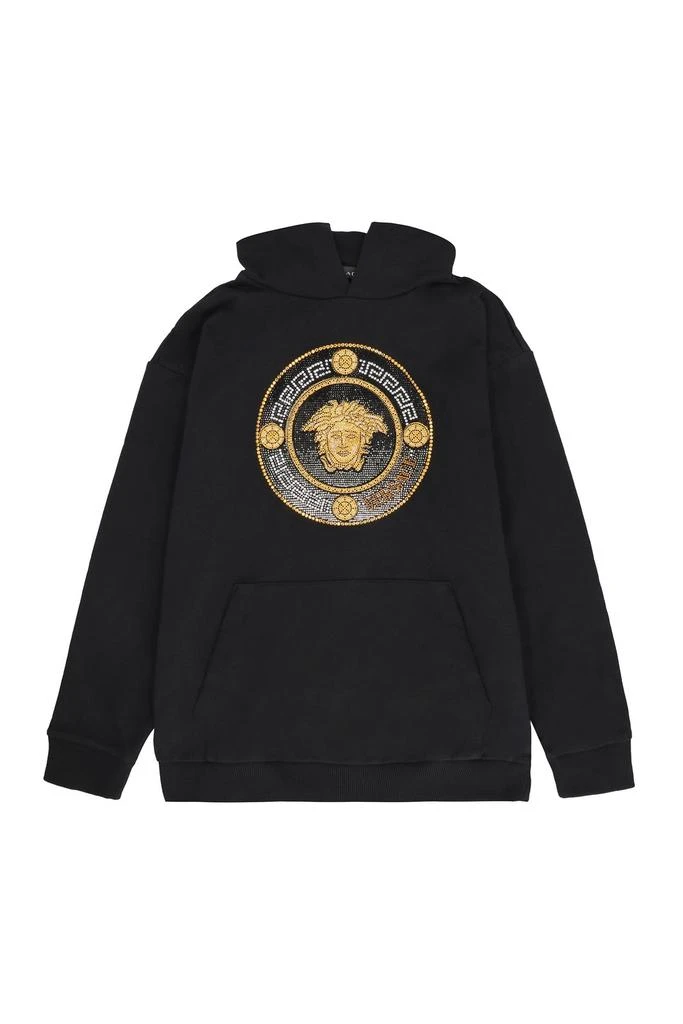 Versace Versace Kids Embellished Medusa Hoodie 1