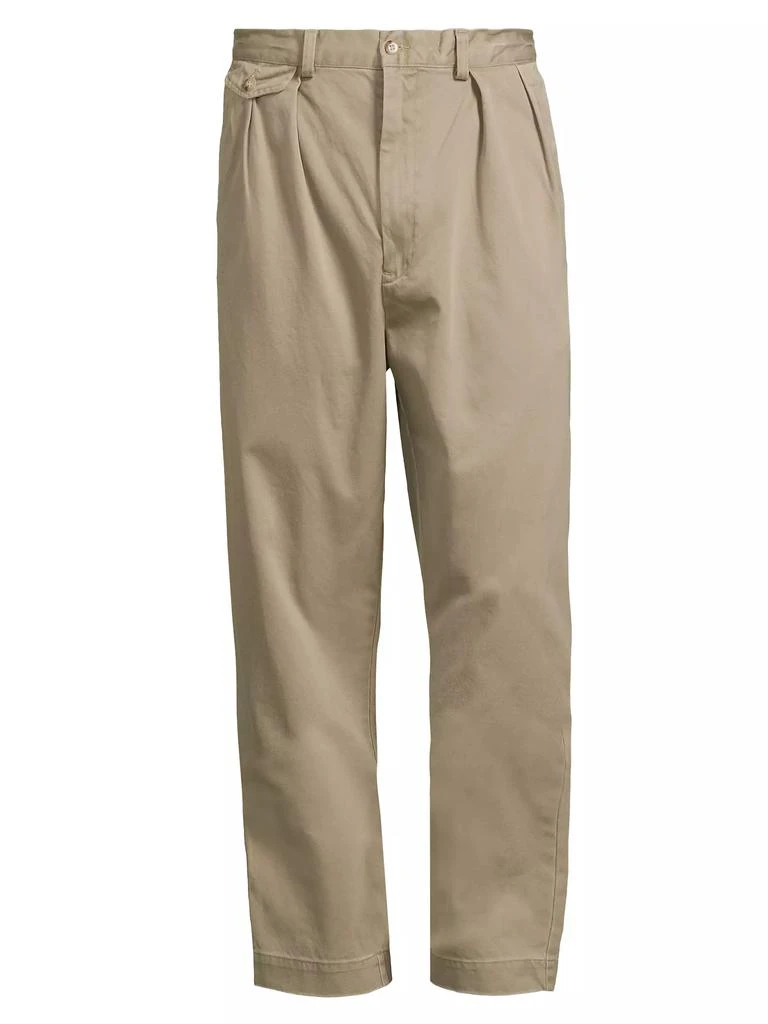 Ralph Lauren Whitman Pleated Cotton Chino Pants 1