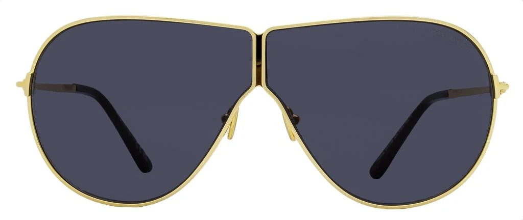 Tom Ford Unisex Keating Sunglasses TF1158 30A Gold/Black 71mm 2