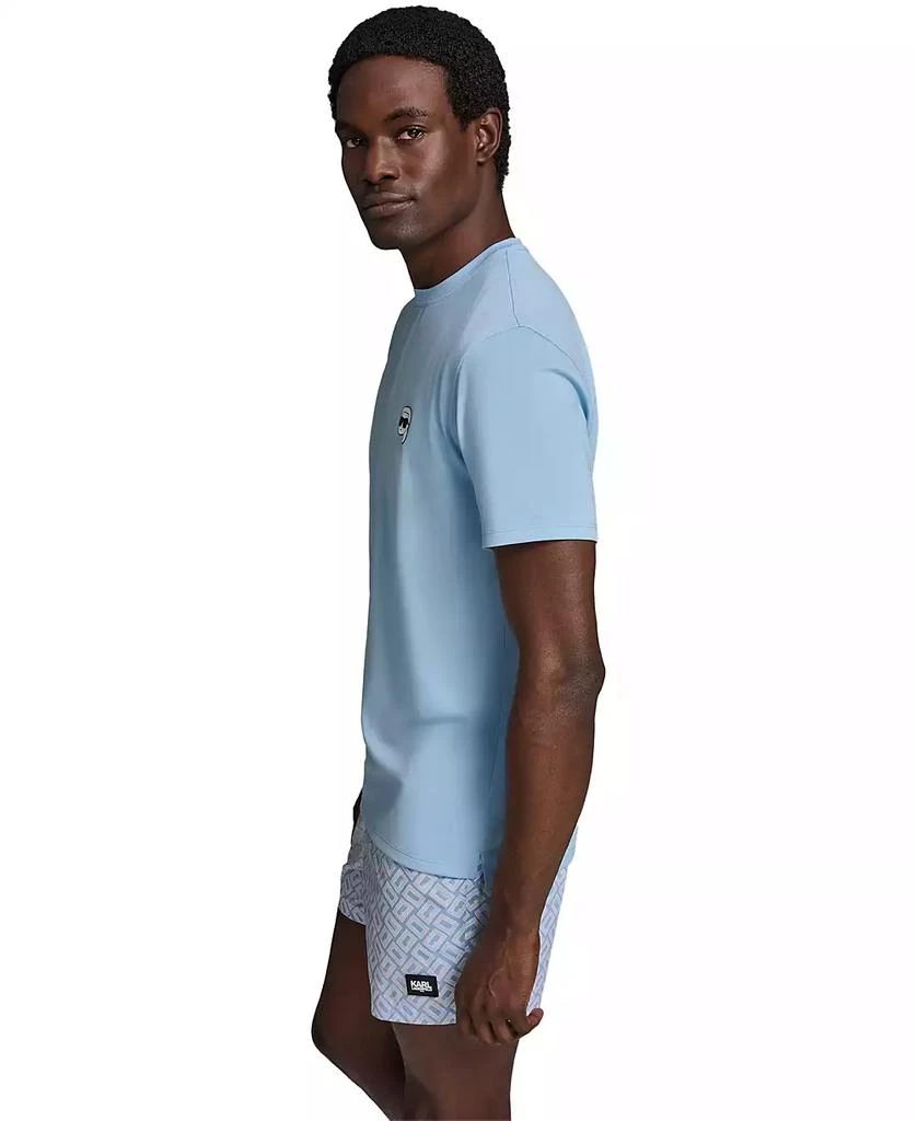 Karl Lagerfeld Paris Men
s Short-Sleeve Karl Doll Head Rashguard 4