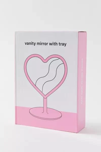 Urban Outfitters UO Heartbeat Makeup Vanity Mirror 4