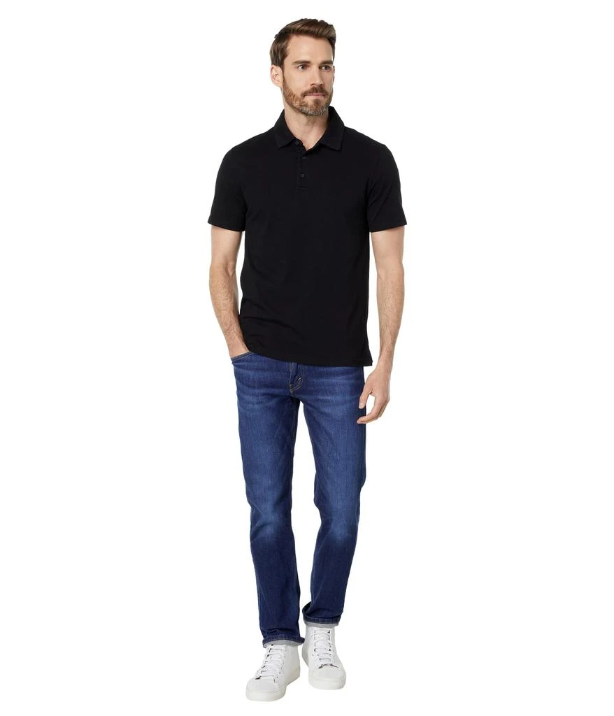 Vince Garment Dye Short Sleeve Polo 4