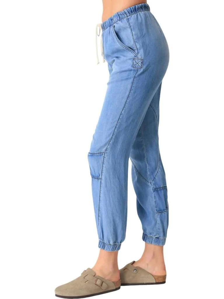 Electric & Rose Super Loved Pants In Medium Wash 3