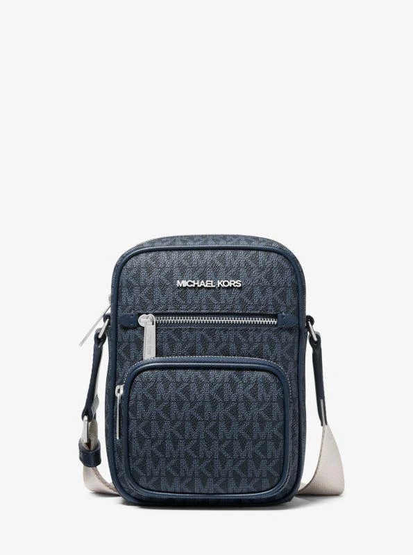 Michael Kors Jet Set Medium Signature Logo Crossbody Bag 1