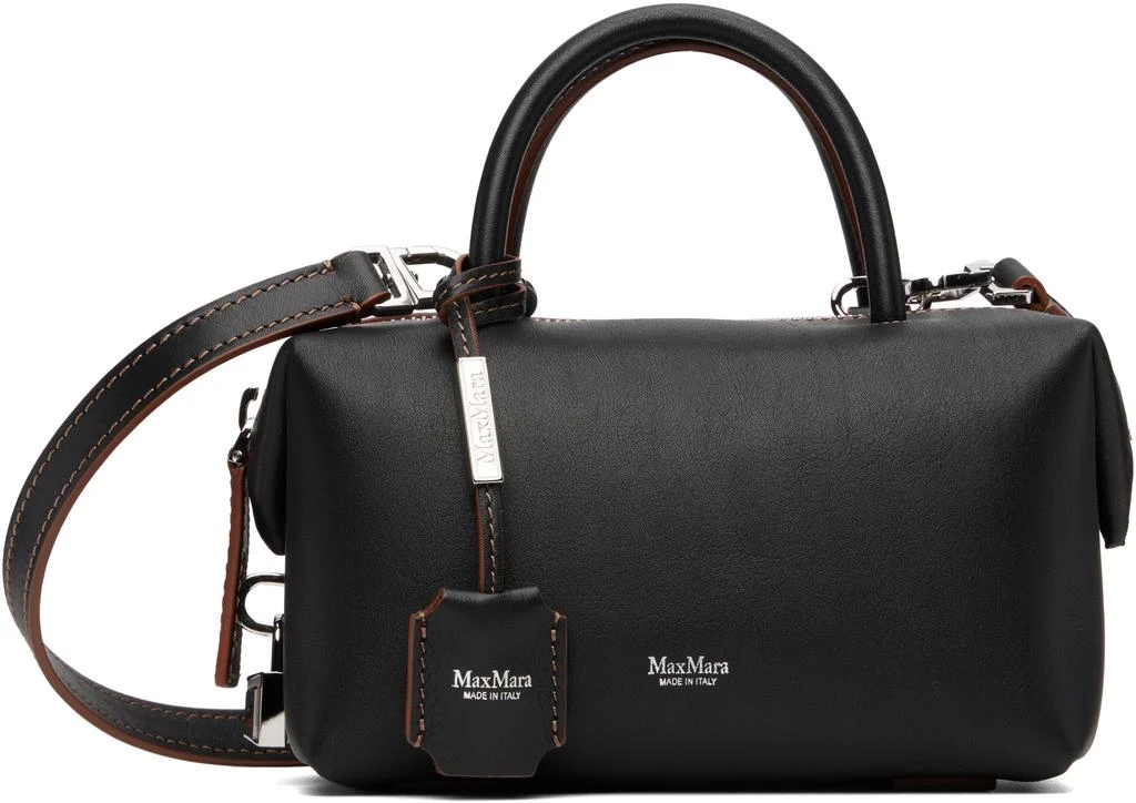 Max Mara Black Holdalls Hand Bag 1