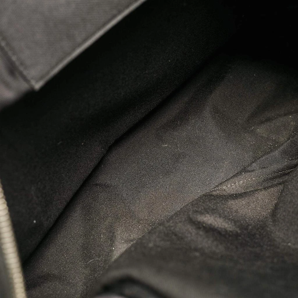 Yves Saint Laurent Saint Laurent Black Canvas and Leather City Studded Backpack 13